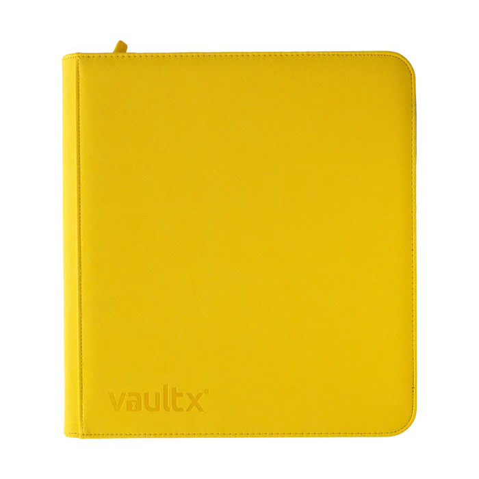 12-Pocket Exo-Tec® Zip Binder Sunrise Yellow