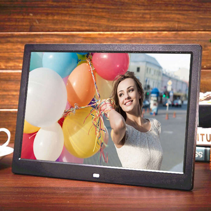 Good gift new 15 Inch LED Backlight HD 1280*800 Full Function Digital Photo Frame Electronic Album digitale Picture Music Video