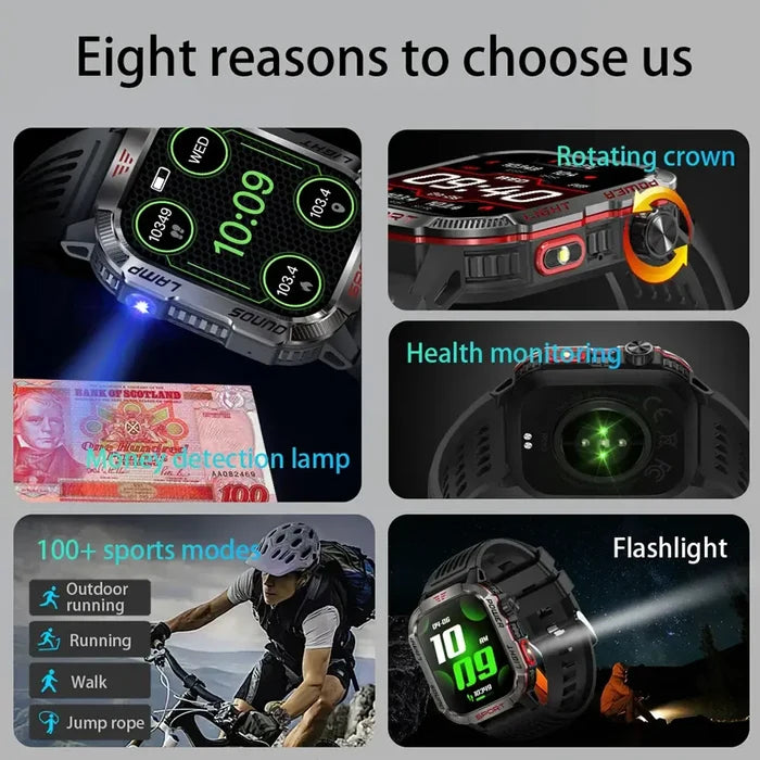 2024 New For Xiaomi Military Smart Watch Men