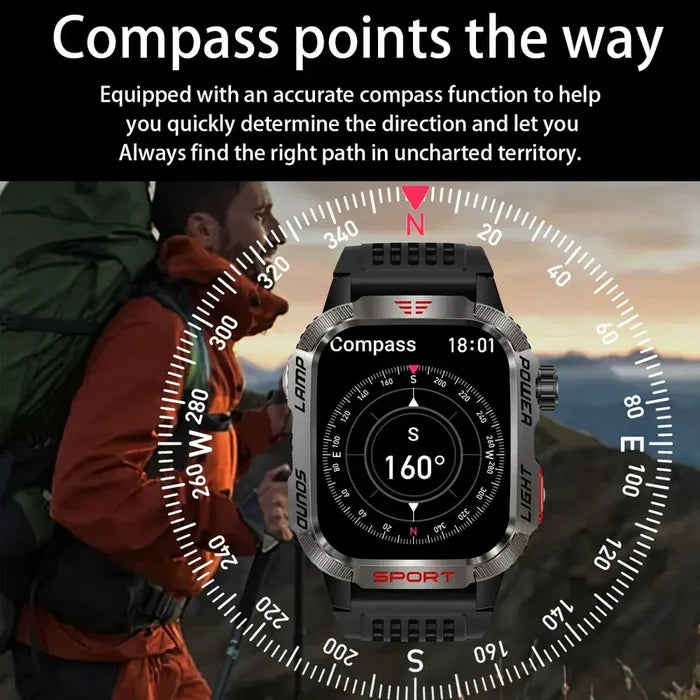 2024 New For Xiaomi Military Smart Watch Men