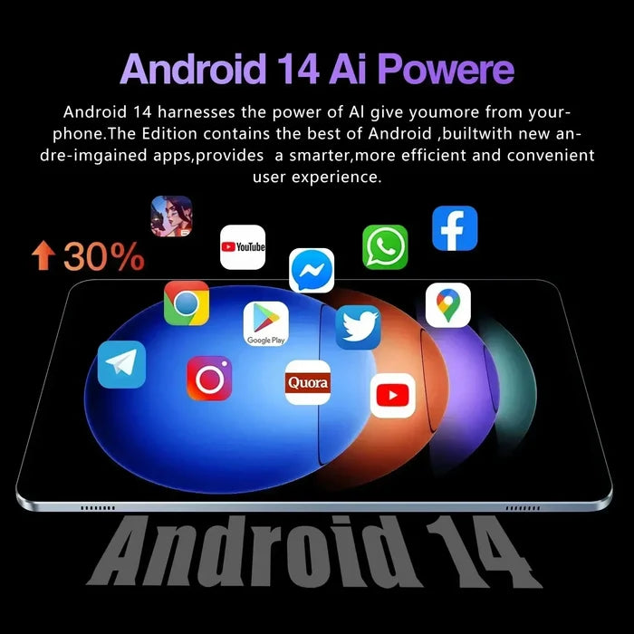 2025 Global Version Pad 6S PRO Tablet Android 14 16GB 1TB 11 inch