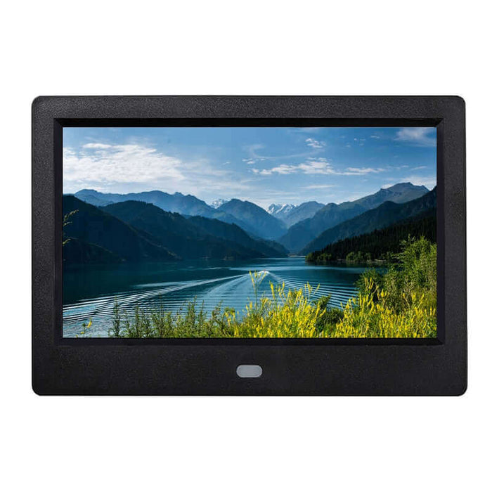 7 inch Screen LED Backlight HD 1024*600 Digital Photo Frame Electronic Album Picture Music Movie Full Function Good Gift