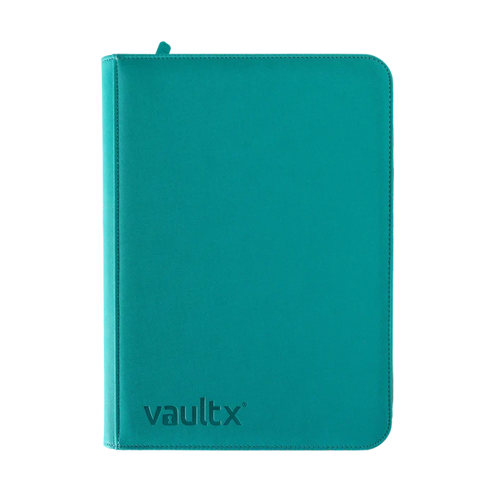 9-Pocket Exo-Tec® Zip Binder Ocean Blue