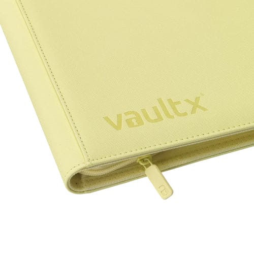 9-Pocket Exo-Tec® Zip Binder Pastel Yellow