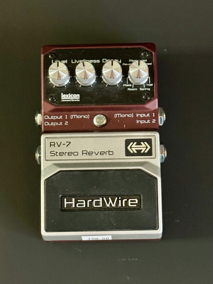 DigiTech HardWire Stereo Reverb RV-7