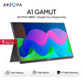 Arzopa 15.6 Ultra Slim Portable Monitor Display with Dual Speakers
