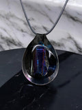 Aura Quartz Spoon Pendant With 18" Adjustable Cord