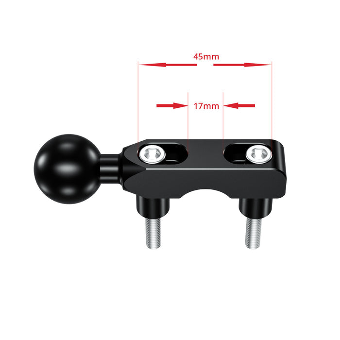Brake pump hand pump 1 inch ball head bracket base combination