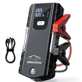 Car Jump Starter Automatic Battery Booster Charger with clamps and charging cable