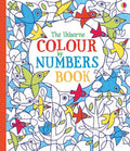 Illustrated book cover with numbered line art of birds and clouds, partially colored in vibrant primary tones.