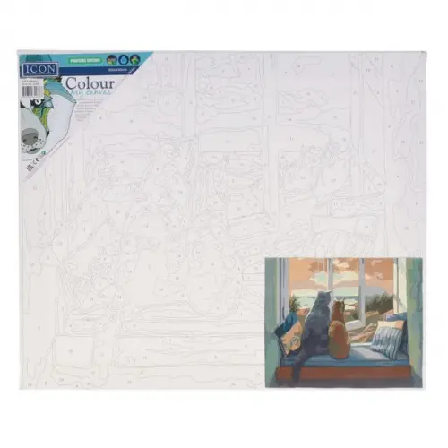 Colour my Canvas - Cats
