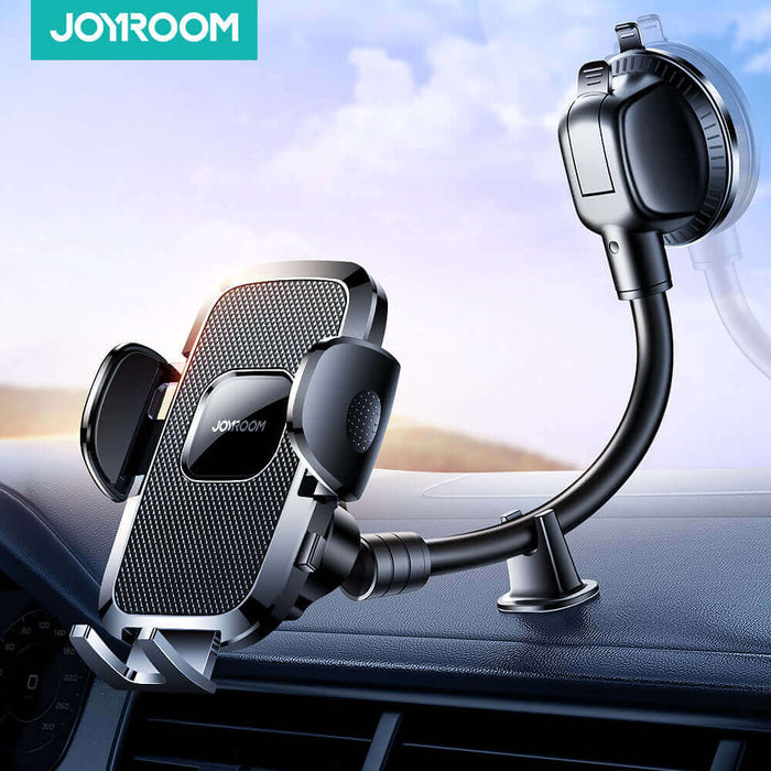 Dashboard Phone Holder for Car with 9 Inch Flexible Arm and Universal Handsfree Auto Windshield Air Vent Phone Mount