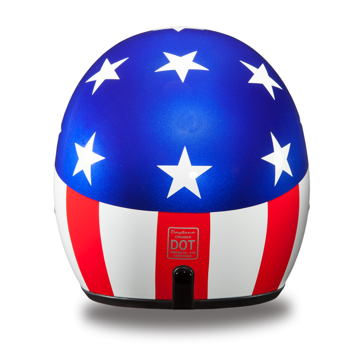 Daytona 3/4 Shell Cruiser Hemlet - Captain America