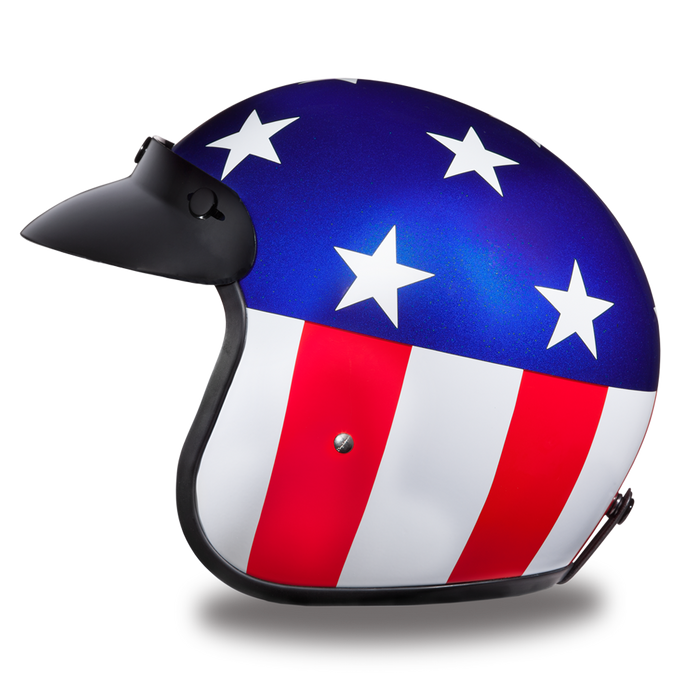 Daytona 3/4 Shell Cruiser Hemlet - Captain America