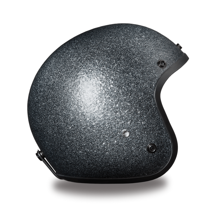 Daytona 3/4 Shell Cruiser Hemlet - Gun Metal Flake
