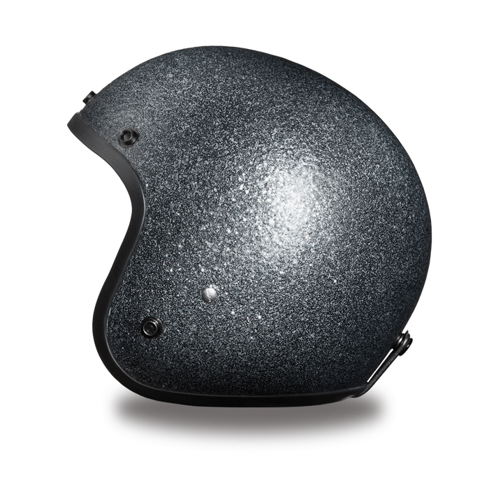 Daytona 3/4 Shell Cruiser Hemlet - Gun Metal Flake