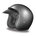 Daytona 3/4 Shell Cruiser Hemlet - Gun Metal Grey