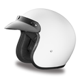 Daytona 3/4 Shell Cruiser Hemlet - HI-Gloss White