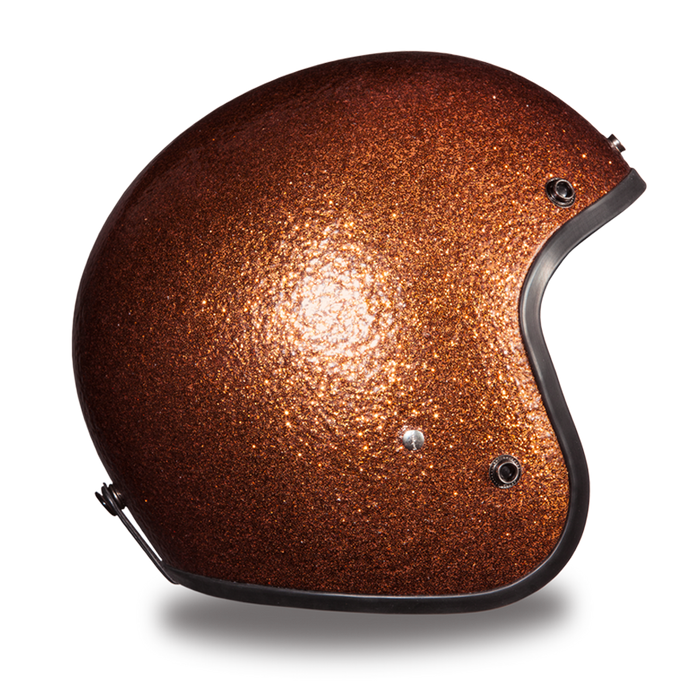 Daytona 3/4 Shell Cruiser Hemlet - Root Beer Metal Flake