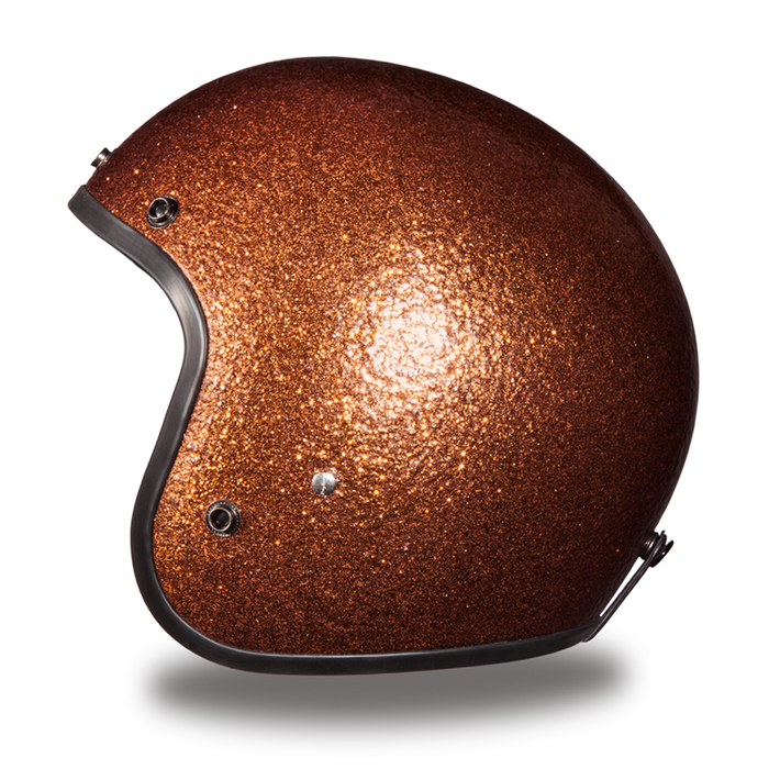 Daytona 3/4 Shell Cruiser Hemlet - Root Beer Metal Flake