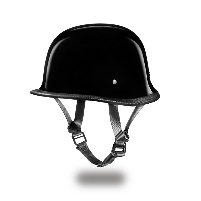 Daytona DOT German Helmet - Hi-Gloss Black