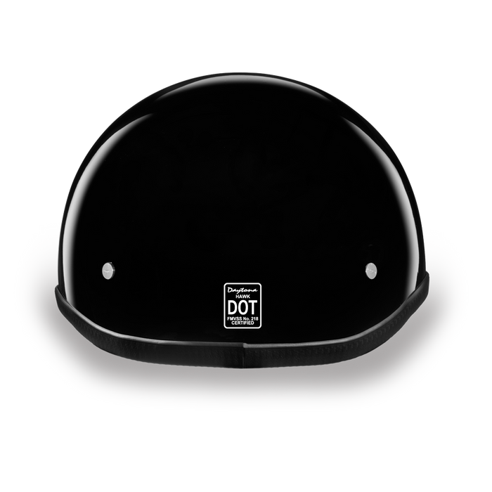 Daytona DOT Hawk Helmet - Hi-Gloss Black