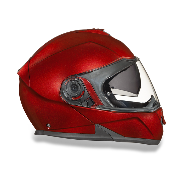 Daytona DOT Modular with Inner Shield - Black Cherry Metallic