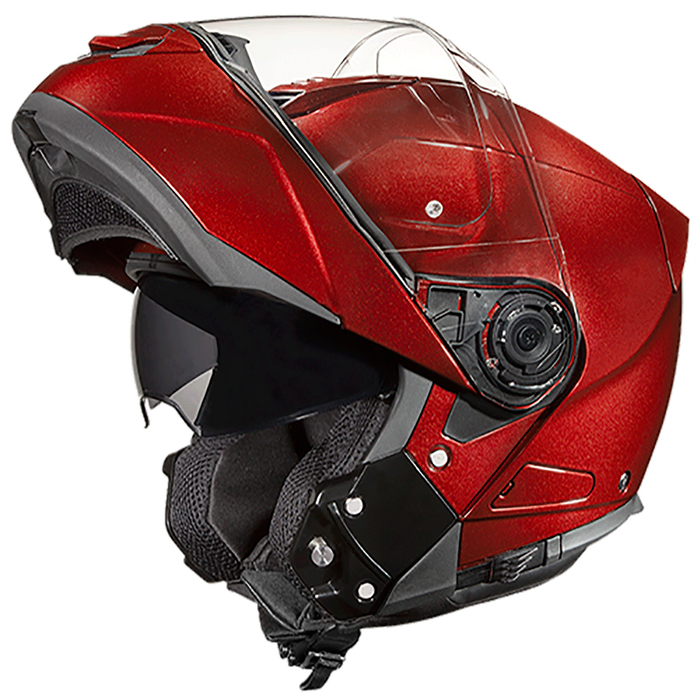 Daytona DOT Modular with Inner Shield - Black Cherry Metallic