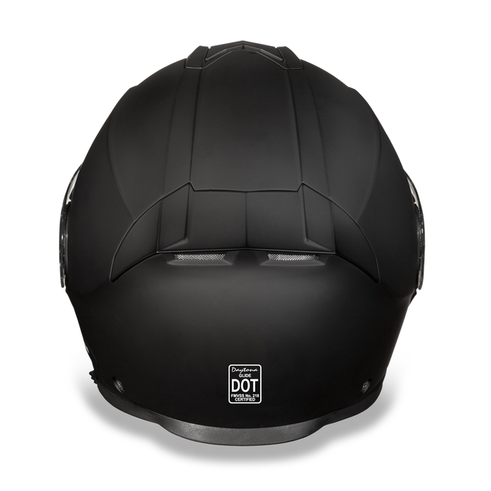 Daytona DOT Modular with Inner Shield - Dull Black
