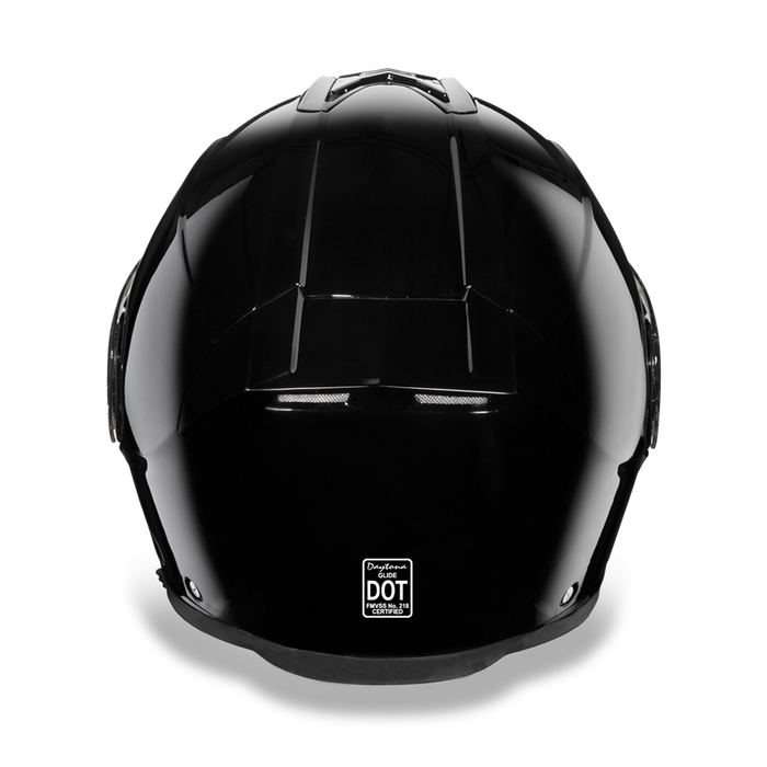 Daytona DOT Modular with Inner Shield - HI-Gloss Black