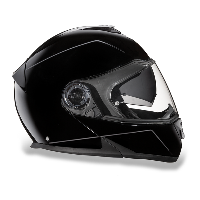Daytona DOT Modular with Inner Shield - HI-Gloss Black
