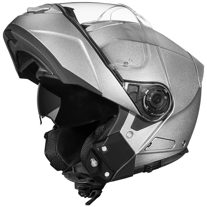 Daytona DOT Modular with Inner Shield - Silver Metallic