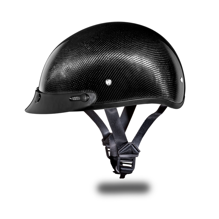 Daytona Skull Cap - Carbon Fiber - Scoop Visor