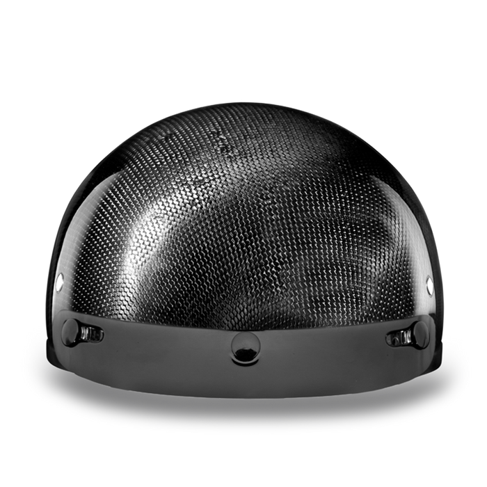 Daytona Skull Cap - Carbon Fiber - Scoop Visor
