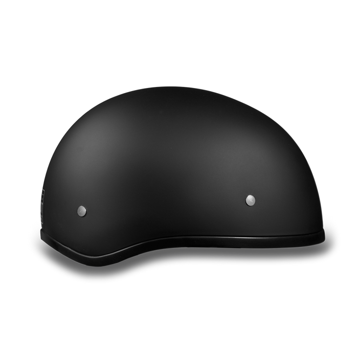 Daytona Skull Cap - Dull Black - No Visor