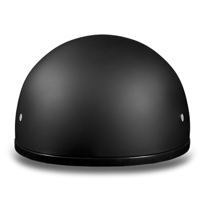 Daytona Skull Cap - Dull Black - No Visor