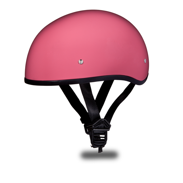 Daytona Skull Cap - Hi-Gloss Pink - No Visor