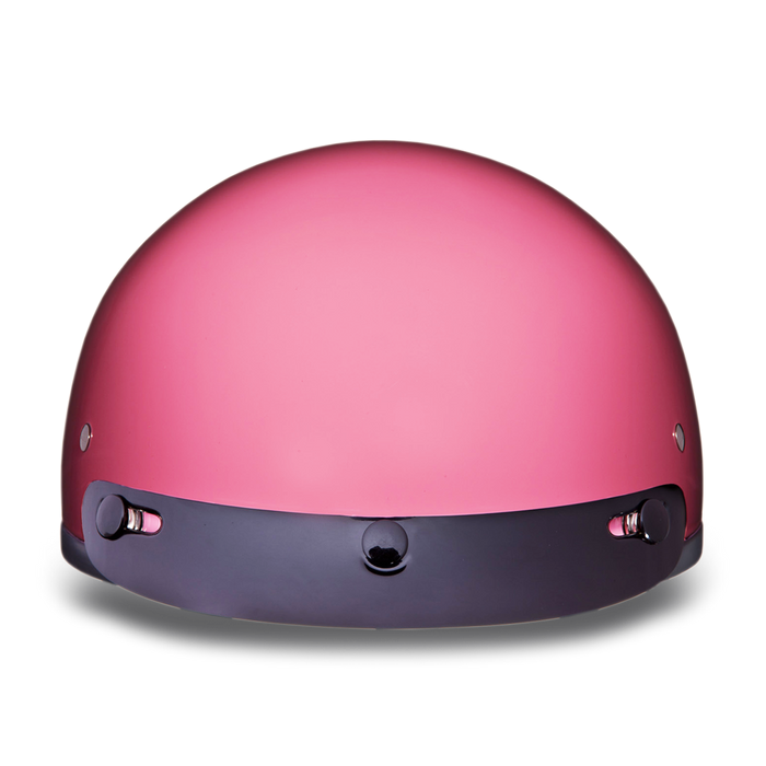Daytona Skull Cap - Hi-Gloss Pink - With Visor