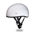 Daytona Skull Cap - Hi-Gloss White - No Visor