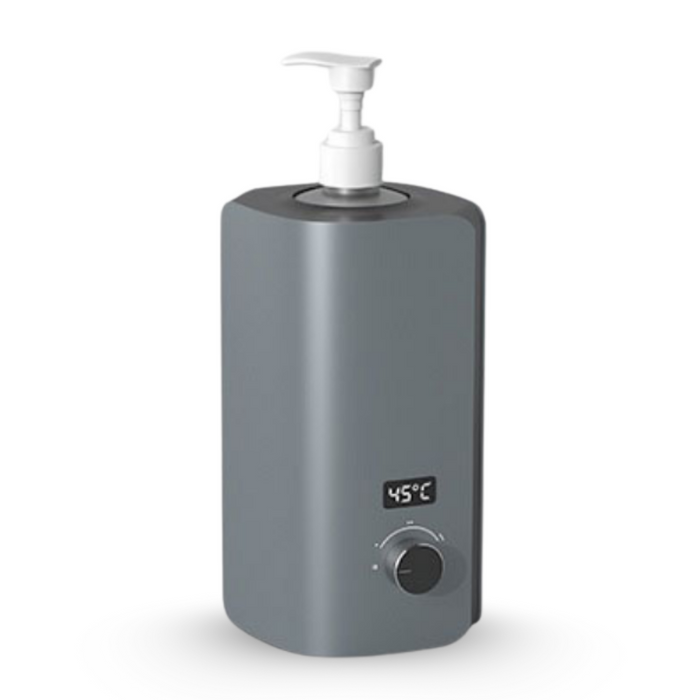 DELUXE MASSAGE OIL WARMER - EASY ADJUST & DIGITAL TEMPERATURE DISPLAY