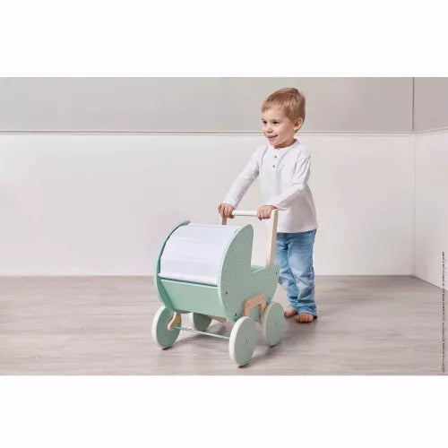 Doll's Pram Green Janod