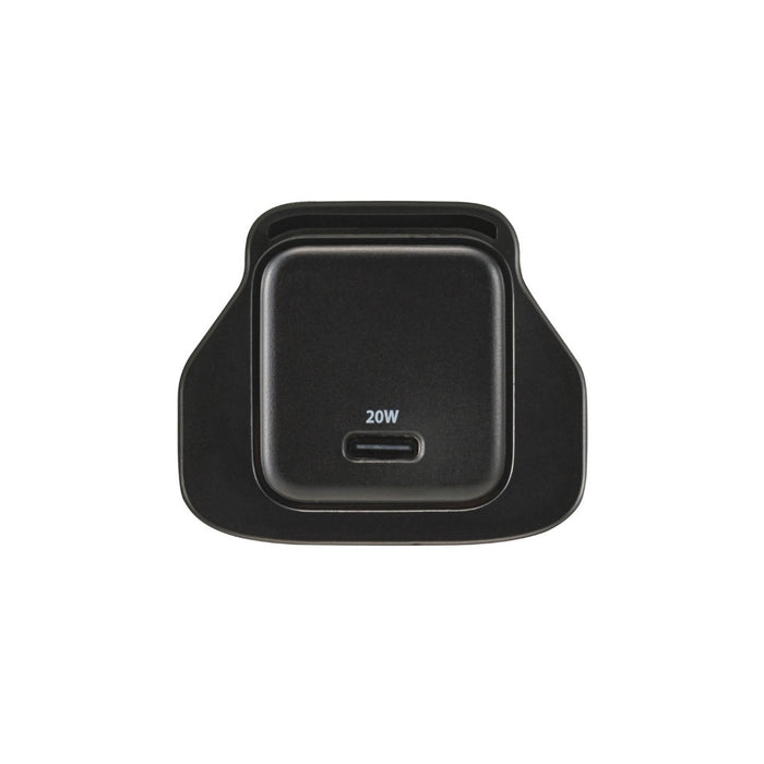 ELECOM Charger 20w 1-Port /USB-Cx1/ GaN II / Safe Design/ MPA-ACAS05BFBK