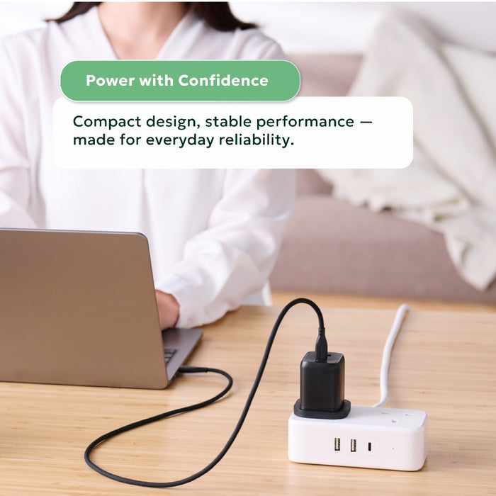 ELECOM Charger 65w  3-Ports  /USB-Cx2 USB-Ax1/ GaN II / Fast Charging/ MPA-ACAS02BFBK