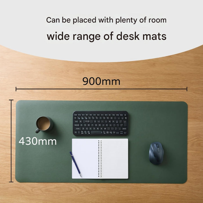 ELECOM Soft Leather Desk Mat Double Sided /MP-DM05 Series /Wipeable with Water