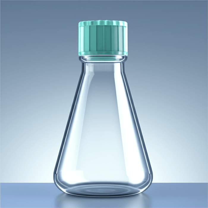 Erlenmeyer Flasks - Standard — polycarbonate flask with screw cap