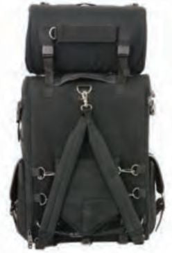 Extra Large Two Piece Plain Nylon Touring Pack