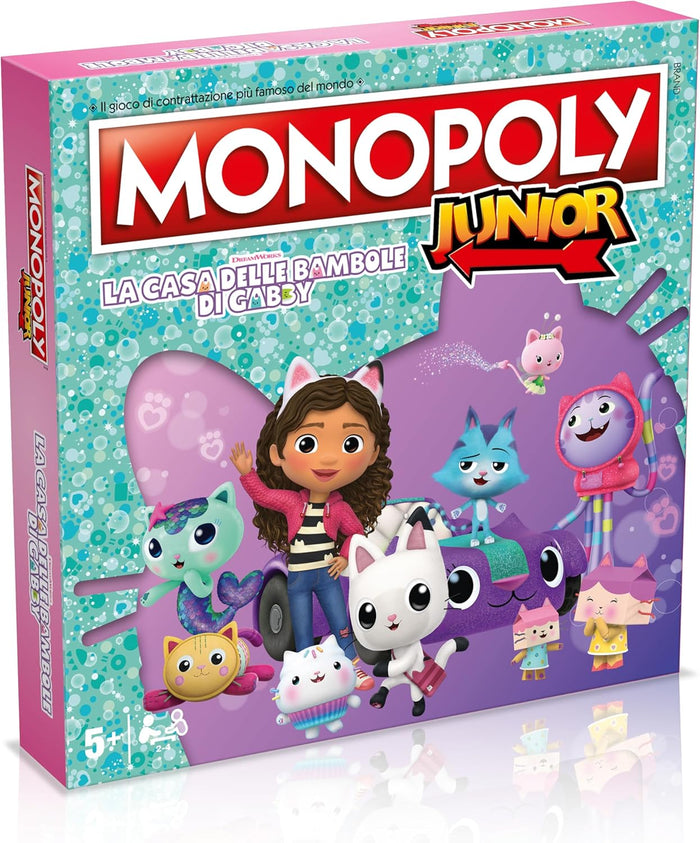 Gabby's Dollhouse Monopoly Junior