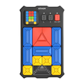 GiiKER Super Slide electronic sliding puzzle console with matching travel bag