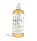 "HAVE A GRAPE DAY" - 100% PURE GRAPESEED MASSAGE OIL - 1 LITRE WITH PUMP