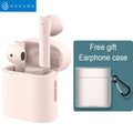 HIFI Wireless Earphones - Pink with case